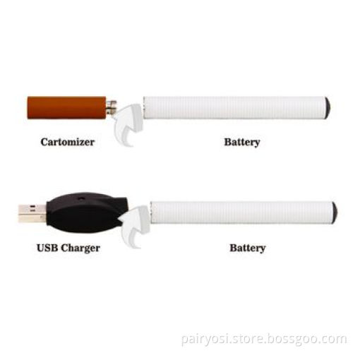 Disposable e-cigarette starter kits with USB charger